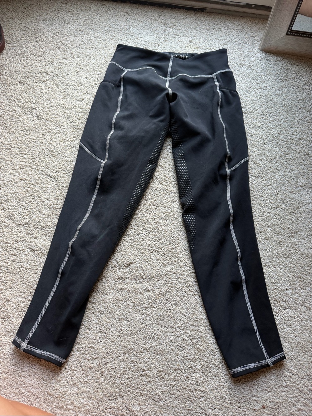 Riding Sport Dover Saddlery tights, black full seat fall/winter Medium